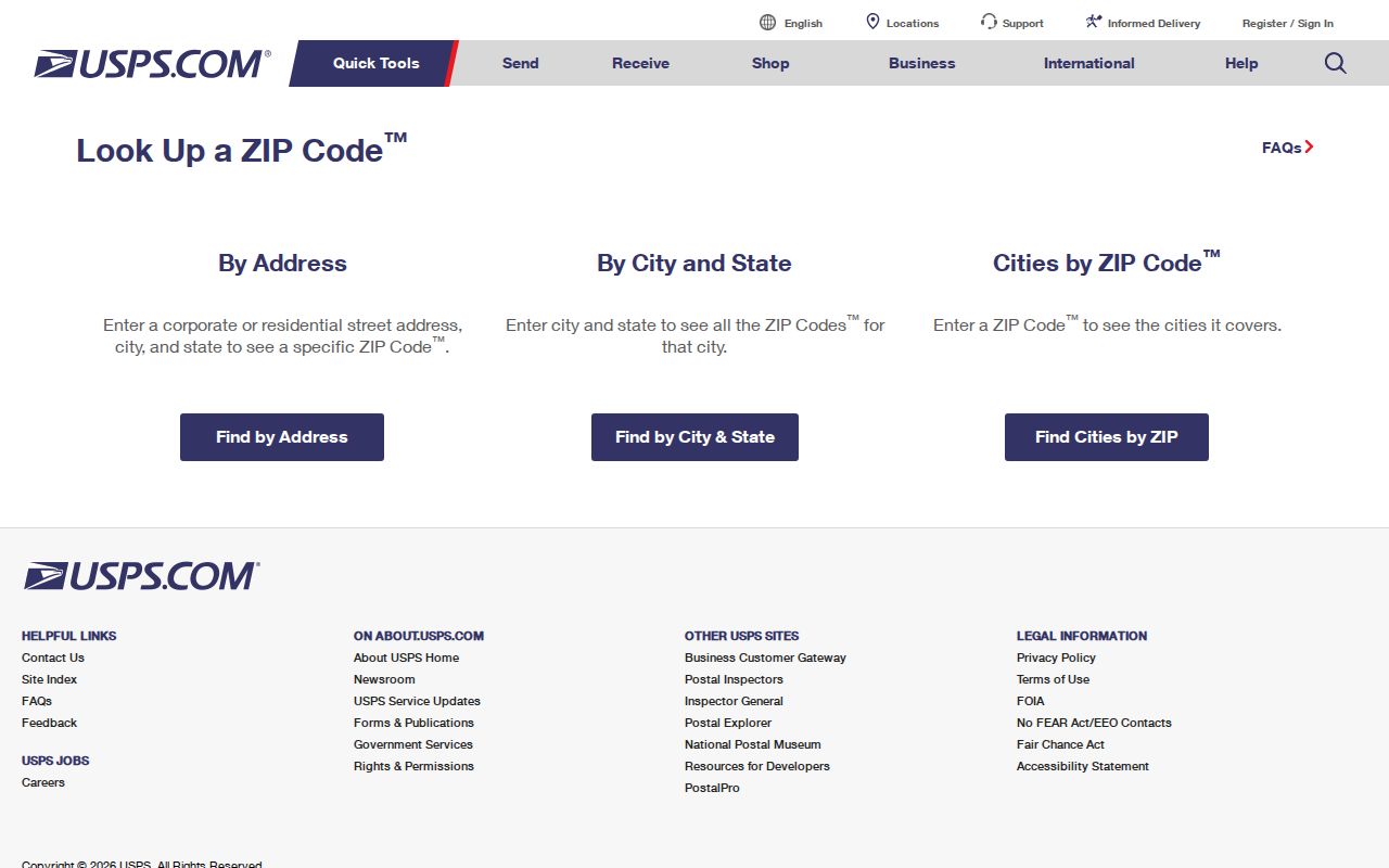 Moorpark ZIP code directory USPS lookup